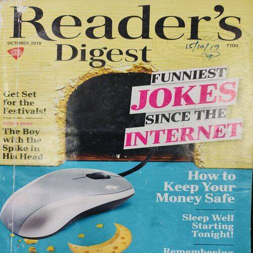 Reader’s Digest . Edition :- ( Oct - 2019 ) .