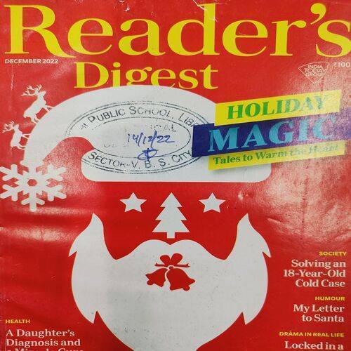 Reader’s Digest . Edition :- ( Dec - 2022 ) .