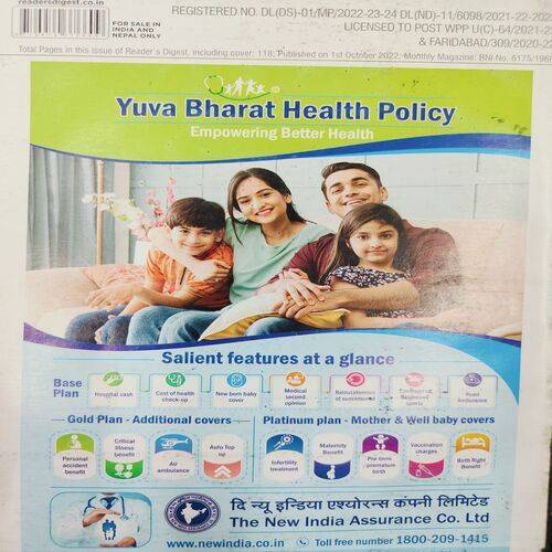 Reader’s Digest . Edition :- ( Oct - 2022 ) .