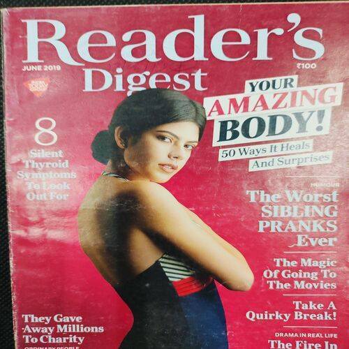 Reader’s Digest . Edition :- ( June - 2019 ) .