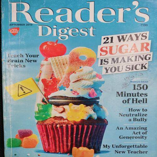 Reader’s Digest . Edition :- ( Sept - 2019 ) .