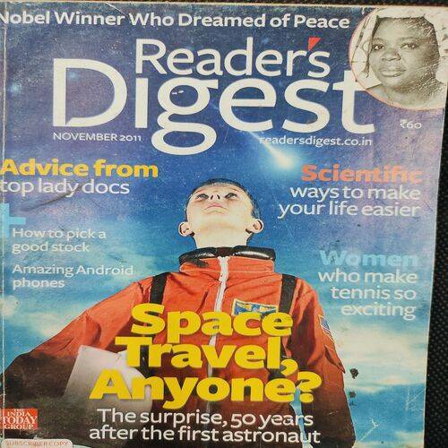 Reader’s Digest . Edition :- ( Nov - 2011 ) .