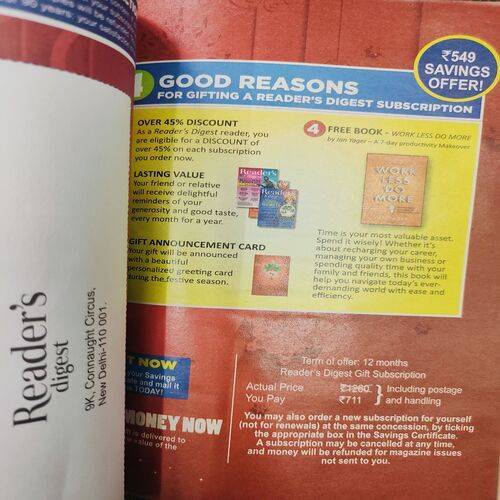 Reader’s Digest . Edition :- ( Dec - 2018 ) .