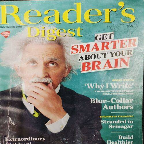 Reader’s Digest . Edition :- ( Nov - 2019 ) .