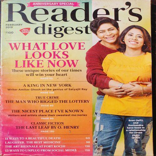 Reader's Digest . Edition :- ( Feb - 2019 ).