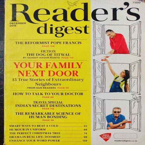 Reader's Digest . Edition :- ( Dec - 2016 ).