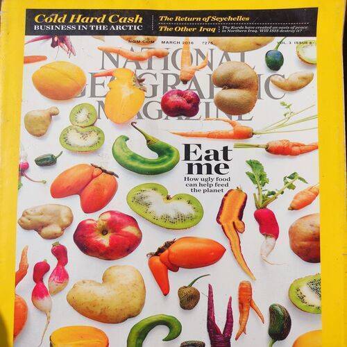 National Geographic ( Eat Me ) . Edition :- ( March – 2016 ) . No. Of Pages = 146 .