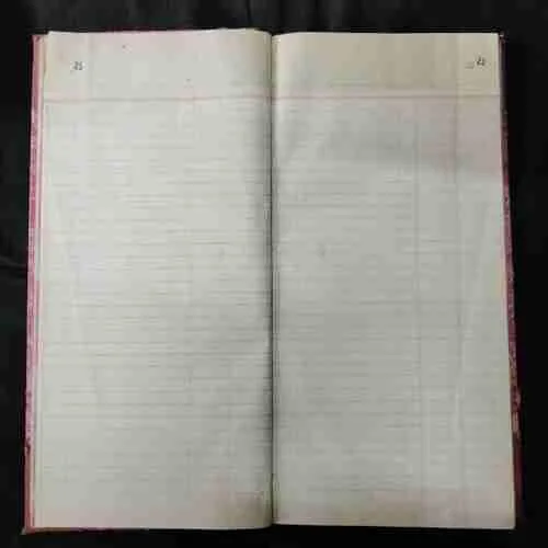 Ledger Book 2 Column