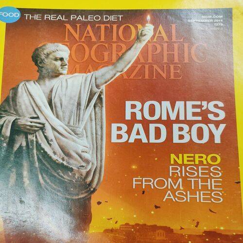 National Geographic ( Rome's Bad Boy ) . Edition :- ( Sept - 2014 ) . No. Of Pages = 146 .