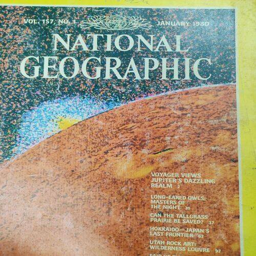 National Geographic . Edition :- ( Vol. 157 , No. 01 , January - 1980 ). No. Of Pages = 150 .
