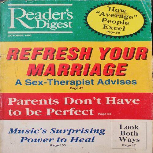 Reader's Digest . Edition :- ( Oct - 1992 ).