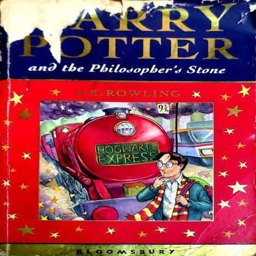 Harry Potter And The Pbilospber's Stone  (Page No. 222) (Some Colour is faded of Front Cover)