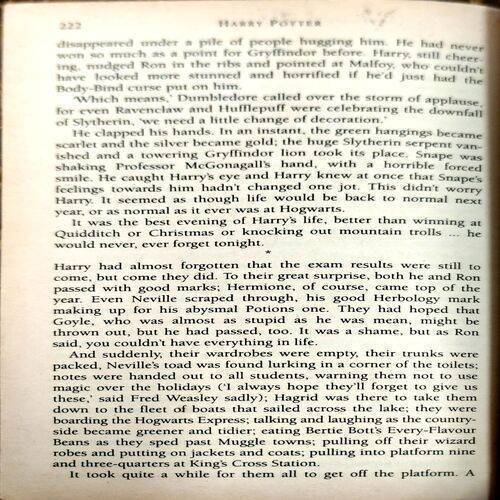 Harry Potter And The Pbilospber's Stone  (Page No. 222) (Some Colour is faded of Front Cover)