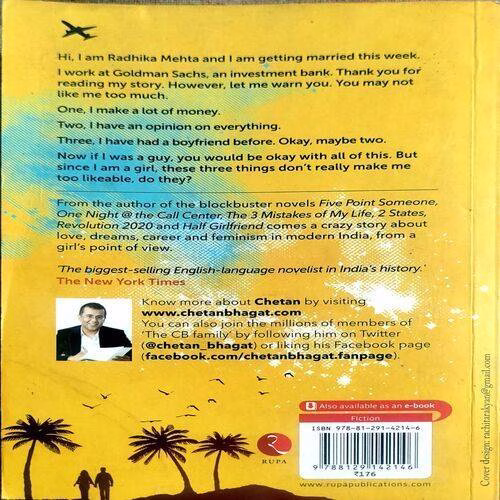 One Indian Girl (No. of pages. 272)
