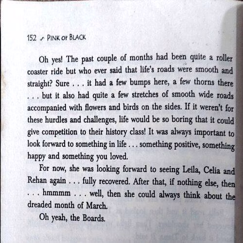 Pink Or Black (No. of pages. 152)