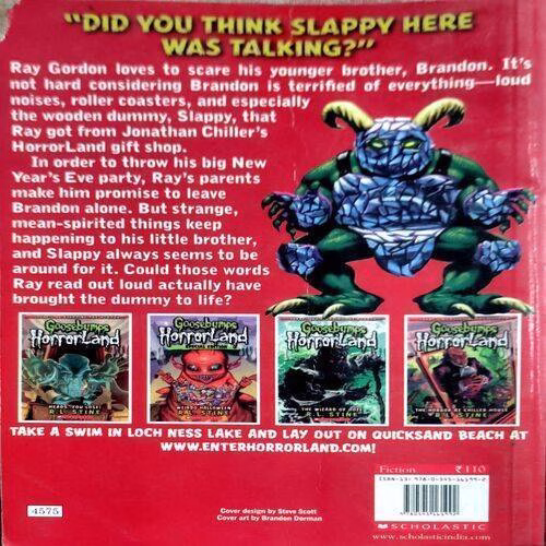 Goosebumps Horrorland (No. of pages.140)