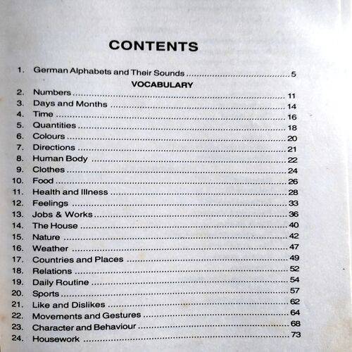 Learn German Through English in 30 Days (No. Of Pages. 224)
