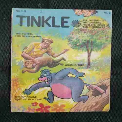 TINKLE NO.54 (PAGE NO-19 HALF CUT)