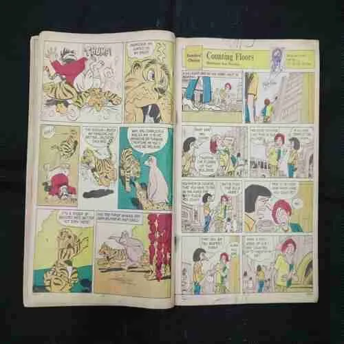TINKLE NO.54 (PAGE NO-19 HALF CUT)