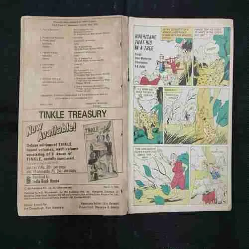 TINKLE NO.54 (PAGE NO-19 HALF CUT)