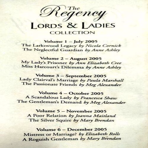 The Regency (No. Of pages 284)