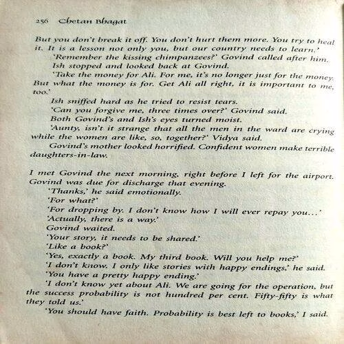 The 3 Mistakes Of My Life (No. of pages 256)