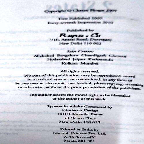 2 States (No. of pages 266)