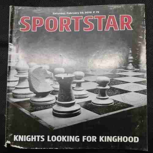 Sportstar (Saturday ,February 23,2019 ) Poster Missing