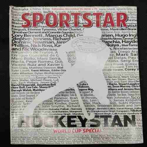 Sportstar (Saturday ,December 15 , 2018) Poster Missing