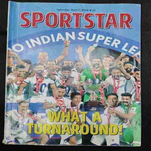 Sportstar (Saturday ,April 7 , 2018)