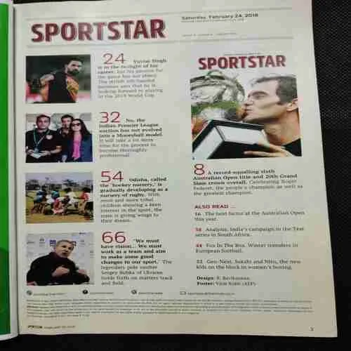 Sport Star (Saturday,February 24 , 2018) Poster Missing.