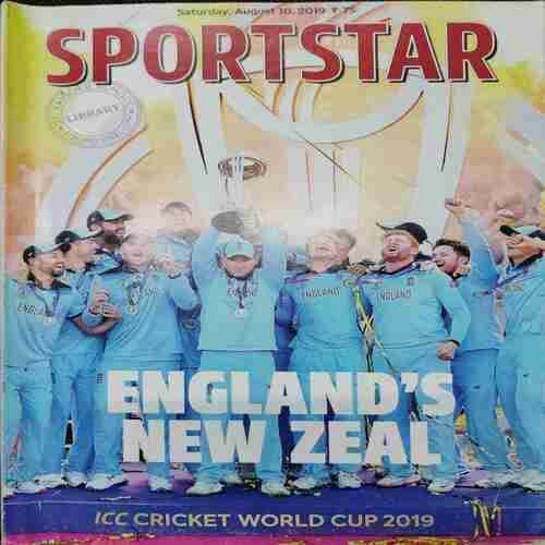 Sportstar (Saturday ,August 10 , 2019) Poster Missing