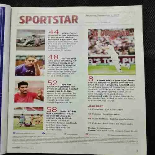 Sport Star (Saturday,September 7 , 2019) Poster Missing.