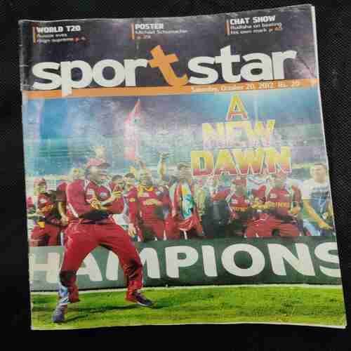Sport Star ( Saturday,October 20 ,2012) Poster Missing