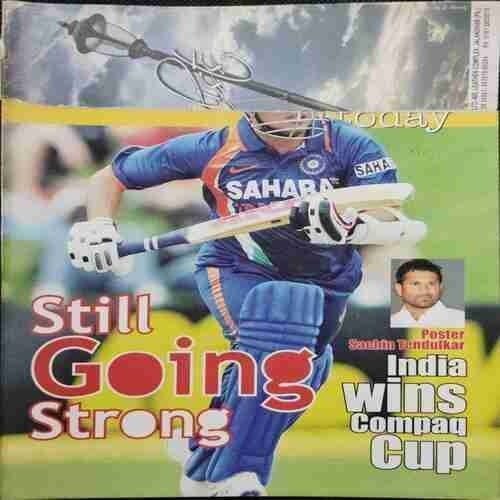Cricket Today (October 2009) Poster Missing