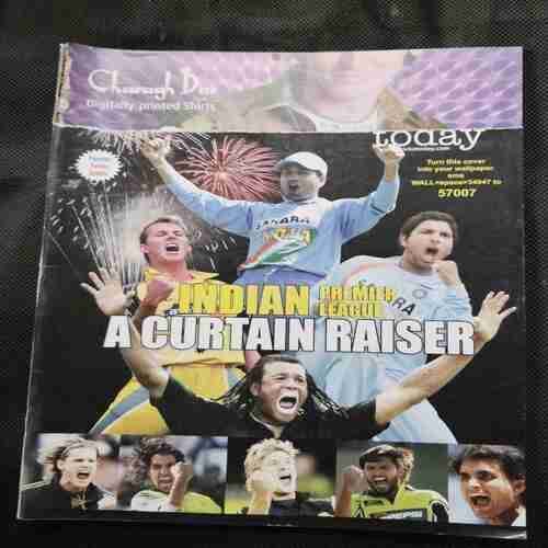 Cricket Today (April 2008 ) Poster Missing
