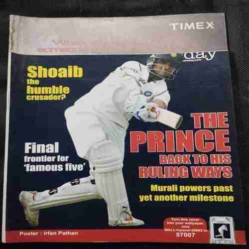 Cricket Today (January 2008 ) Poster Missing
