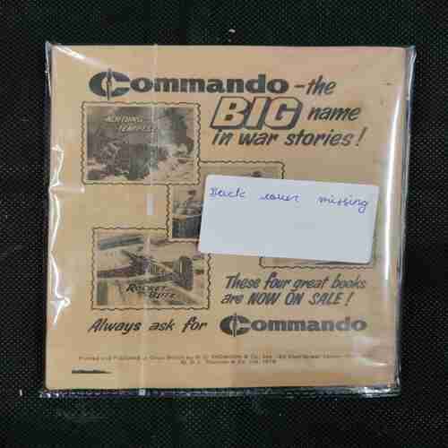 COMMANDO (NO-1302) (BACK COVER MISSING)