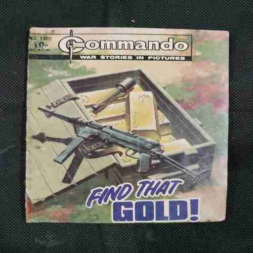 COMMANDO (NO-1302) (BACK COVER MISSING)