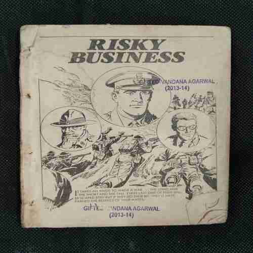 RISKY BUSINESS (FRONT COVER MISSING)