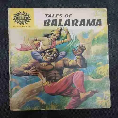TALES OF BALARAMA (BACK COVER RIGHT SIDE LITTLE CUT)