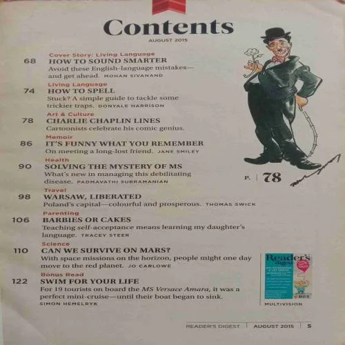 Reader's Digest (August 2015)