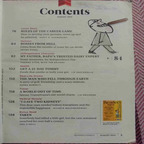 Reader's Digest (August 2014)