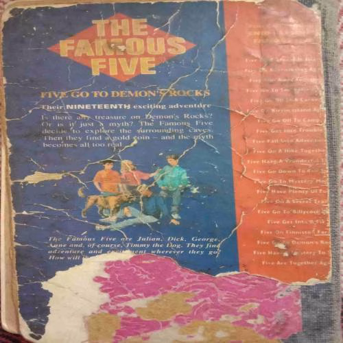 The Famous Five : Five Go To Demon's Rocks (By Enid Blyton) (No. Of Pages - 160)