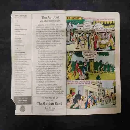 THE ACROBAT (FRONT COVER DOWN CORNER SIDE LITTLE CUT)