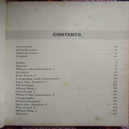 The Ultimate Bourn Vita Quiz Contest Book Of Knowledge (Volume 2) (No. Of Pages - 182)