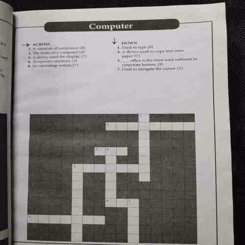Super Crossword With Solutions Book 4(Rs80)