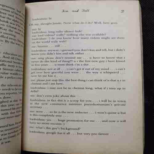 Kiss & Tell (Nistula Hebbar )(Rs150)