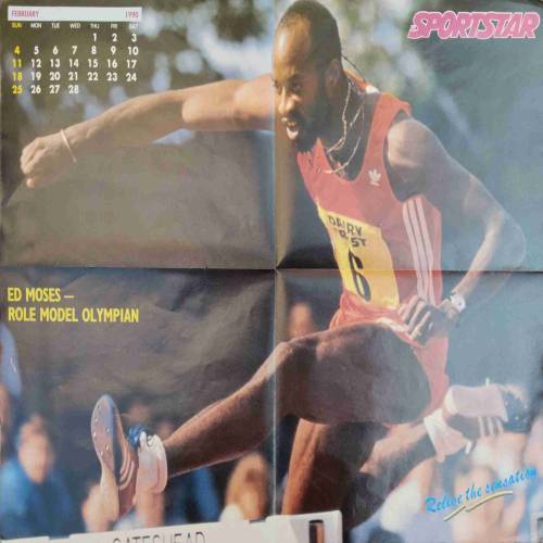 ED Moses - Role Model Olympian (Sports Poster)