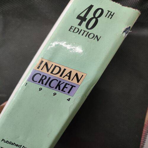 Indian Cricket . Edition :- ( 48th , 1994 ) . Total No. Of Pages = 786 .